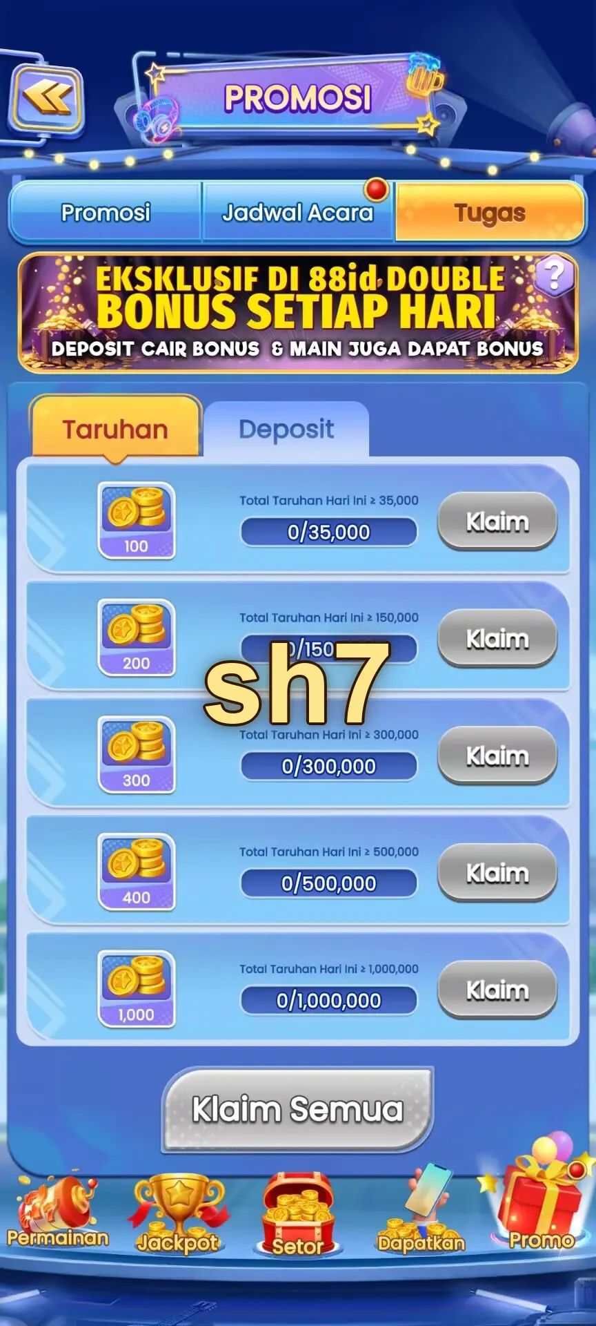 sh7 Masuk